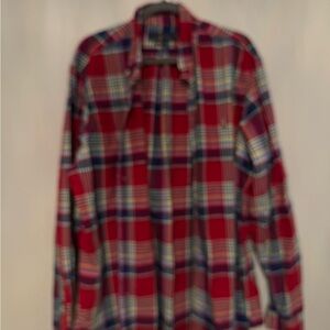 Ralph lauren Classic Red Plaid Men's Shirt
